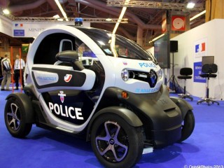 Mondial de l’Automobile 2012, Twizy Renault – Police
