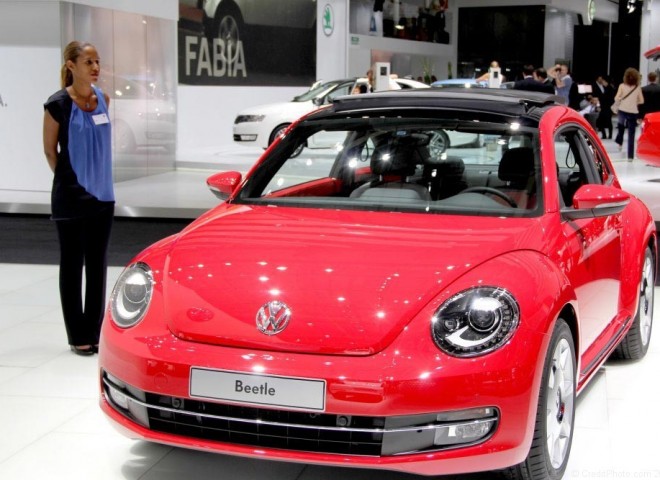 Hôtesse Mondial 2012 stand Volkswagen